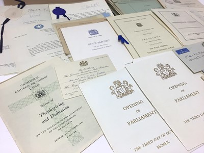 Lot 160 - Sir Peter Stallard, KCMG, CVO, MBE., (1915-1995) former soldier, Colonial administrator and Secretary to the Prime Minister of Nigeria leading up to Independance, Governor of British Honduras a...