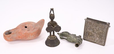 Lot 1668 - Small group of antiquities and curios