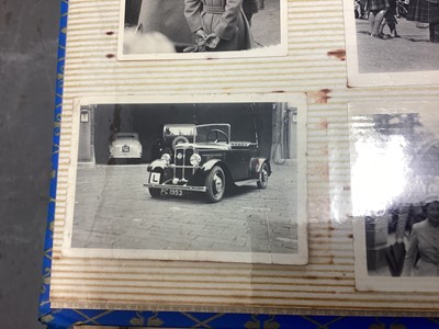 Lot 7 - Collection of 1950s Royal photographs and ephemera formerly the property of the Queen's Head Chauffeur Mr William Leslie Chivers R.V.M. including images of the Royal cars, Royal children, Prince Ch...