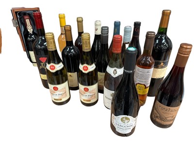 Lot 63 - Forty-four bottles, mixed wines, French and others