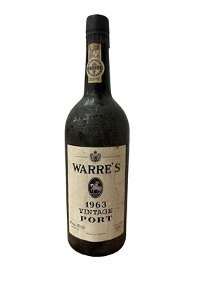 Lot 62 - One bottle, Warre's 1963 Vintage Port