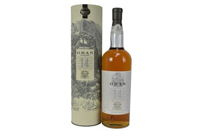 Lot 27 - One bottle, Oban 'Little Bay of Caves' Single Malt Whisky, 43%, 1 litre, in orignal card tube