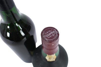 Lot 70 - Three bottles, Cockburn's 1967 Vintage Port, Quinta da Mesquita tawny port and Heering Cherry Liqueur