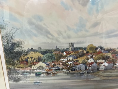 Lot 151 - Michael Norman watercolour of Woodbridge