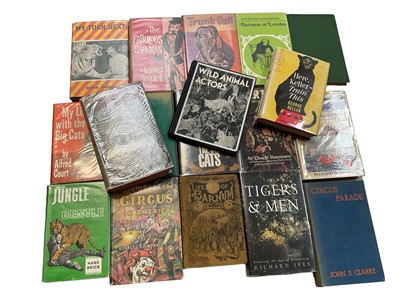 Lot 901 - Books - Circus and circus animals