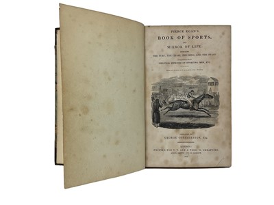 Lot 1725 - Pierce Egan - Book of Sports, 1832, 25 editions of the periodical bound