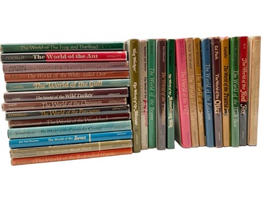 Lot 908 - Extensive collection of Living World  series wildlife books, published by Lippincott. (27 titles)