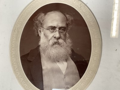 Lot 227 - Victorian photograph of Anthony Trollope