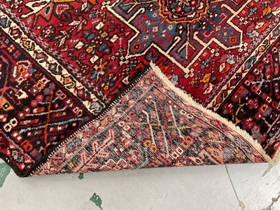 Lot 1350 - Large Karaja Kelay rug, of unusual form approximately 430 x 150cm