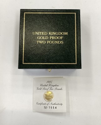 Lot 572 - G.B. - Royal Mint gold proof Two Pound Coin