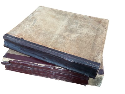 Lot 1782 - Two bound volumes of The Times newspaper, October 1st - December 31st 1907 and January 1st - March 31st 1911