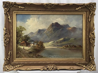 Lot 214 - Francis E Jamieson (1895-1950) Pair of oils on canvas of Loch scenes