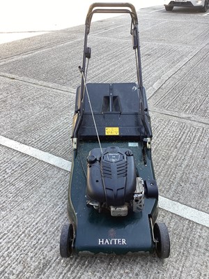 Lot 630 - Hayter 56 petrol lawnmower with grass box