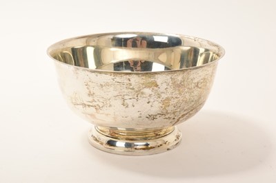 Lot 244 - American Gorham silver bowl