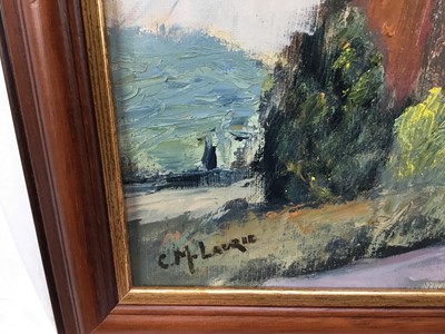 Lot 25 - Busky Laurie (1928-2020) oil on board - The Mill, Thorington Street, signed, framed