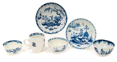 Lot 70 - Group of 18th century Lowestoft porcelain