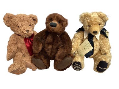 Lot 1883 - Collection of various Bears including two Hermann bears The Concorde bear with swing tag certificate