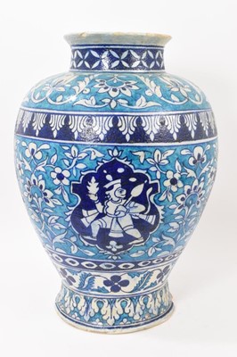 Lot 67 - Large Indian Multan pottery vase