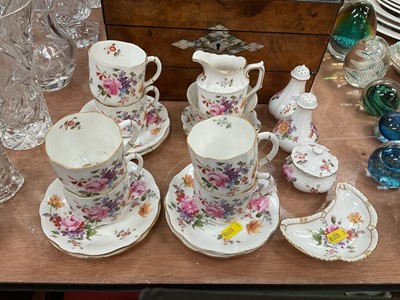 Lot 436 - Group of Royal Crown Derby, Derby posies ceramics.