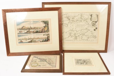 Lot 752 - Group of engravings and maps relating to Ragusa and Dalmatia