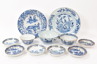 Lot 80 - 18th century Chinese blue and white porcelain