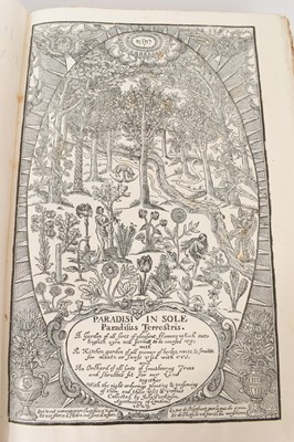 Lot 714 - John Parkinson - Paradisi in Sole Paradisus Terrestris