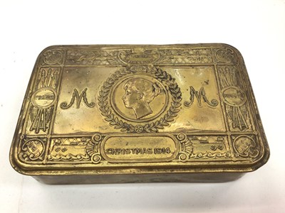 Lot 363 - First World War Princess Mary Christmas Gift Tin