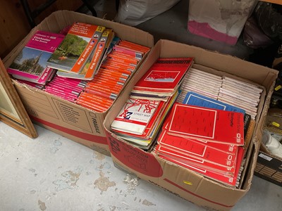 Lot 540 - Two boxes of vintage ordinance survey maps