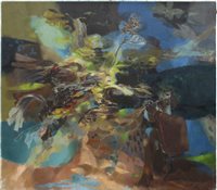 Lot 1059 - *Glyn Morgan (1926 - 2015), oil on canvas -...