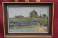 Lot 1281 - Henry Collins (1910 - 1994), oil on canvas -...