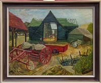 Lot 1282 - Joyce Pallot (1912 - 2004), oil on canvas -...