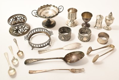 Lot 247 - Selection of miscellaneous silver