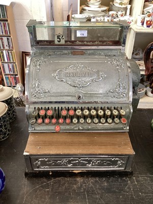 Lot 178 - Antique National cash register