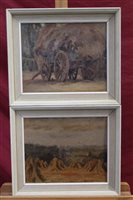 Lot 1286 - Jean Dryden Alexander (1911 - 1994), pair oils...