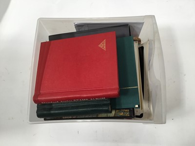 Lot 1430 - Royal Mail Presentation Pack albums, together with stamp albums and other ephemera