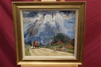 Lot 1287 - Jean Dryden Alexander (1911 - 1994), oil on...