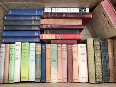 Lot 342 - Group of antique and later books including some leather bound, Everyman's Library, The World's Classics etc