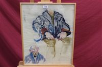 Lot 1288 - *Lucy Harwood (1893 - 1972), pencil and pastel...