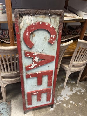 Lot 1370 - Vintage 'Cafe' sign