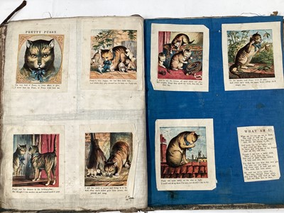 Lot 1509 - Five interesting scrap albums and a Victorian photo album