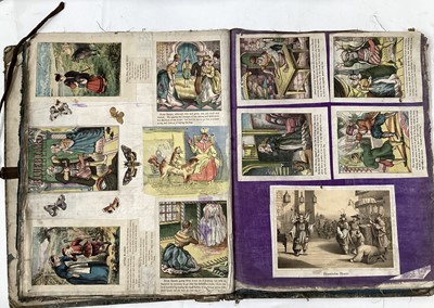 Lot 1509 - Five interesting scrap albums and a Victorian photo album