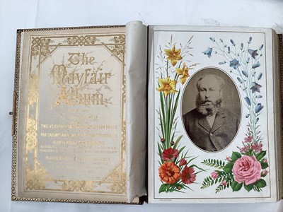 Lot 1509 - Five interesting scrap albums and a Victorian photo album