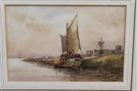 Lot 1303 - Arthur James Stark (1831 - 1902), watercolour -...