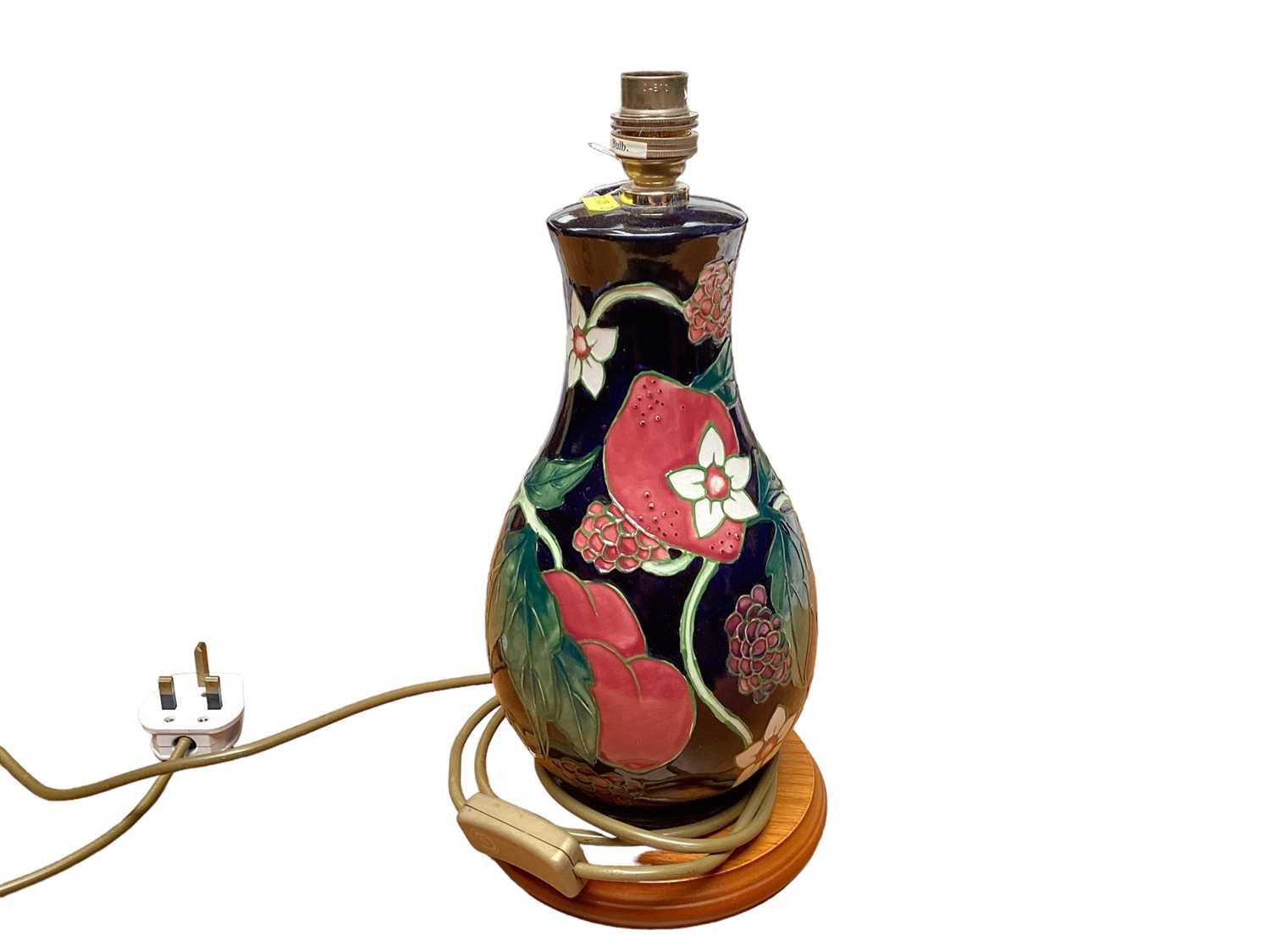 Lot 1130 - Country Craft lamp by Anne Rowe