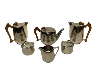 Lot 2625 - Picquot ware tea and coffee set