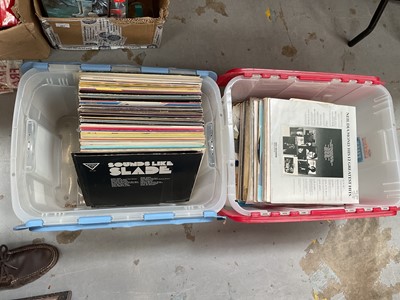 Lot 562 - Two boxes of LP records