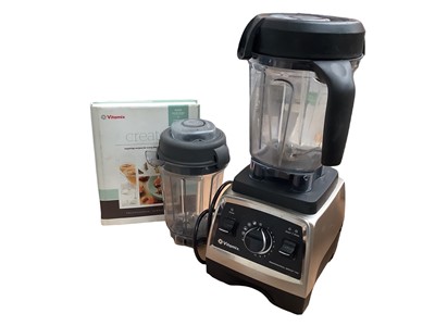 Lot 8 - Vitamix Professional Series 750 mixer - boxed with accessories, together with a Kenwood Chef