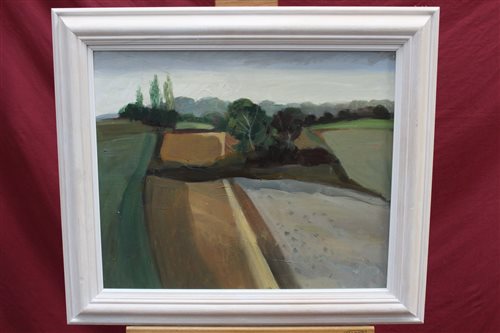 Lot 1313 - Ronald Ronaldson (1919 - 2015), oil on board -...