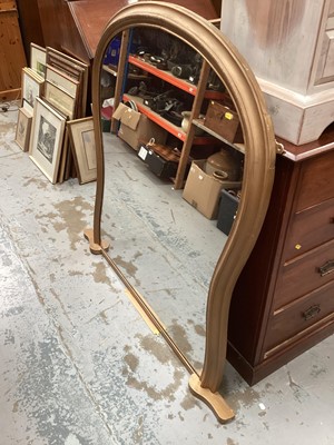 Lot 1383 - Victorian overmantel mirror