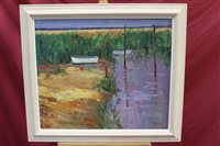 Lot 1315 - Ronald Ronaldson (1919 - 2015), oil on board -...
